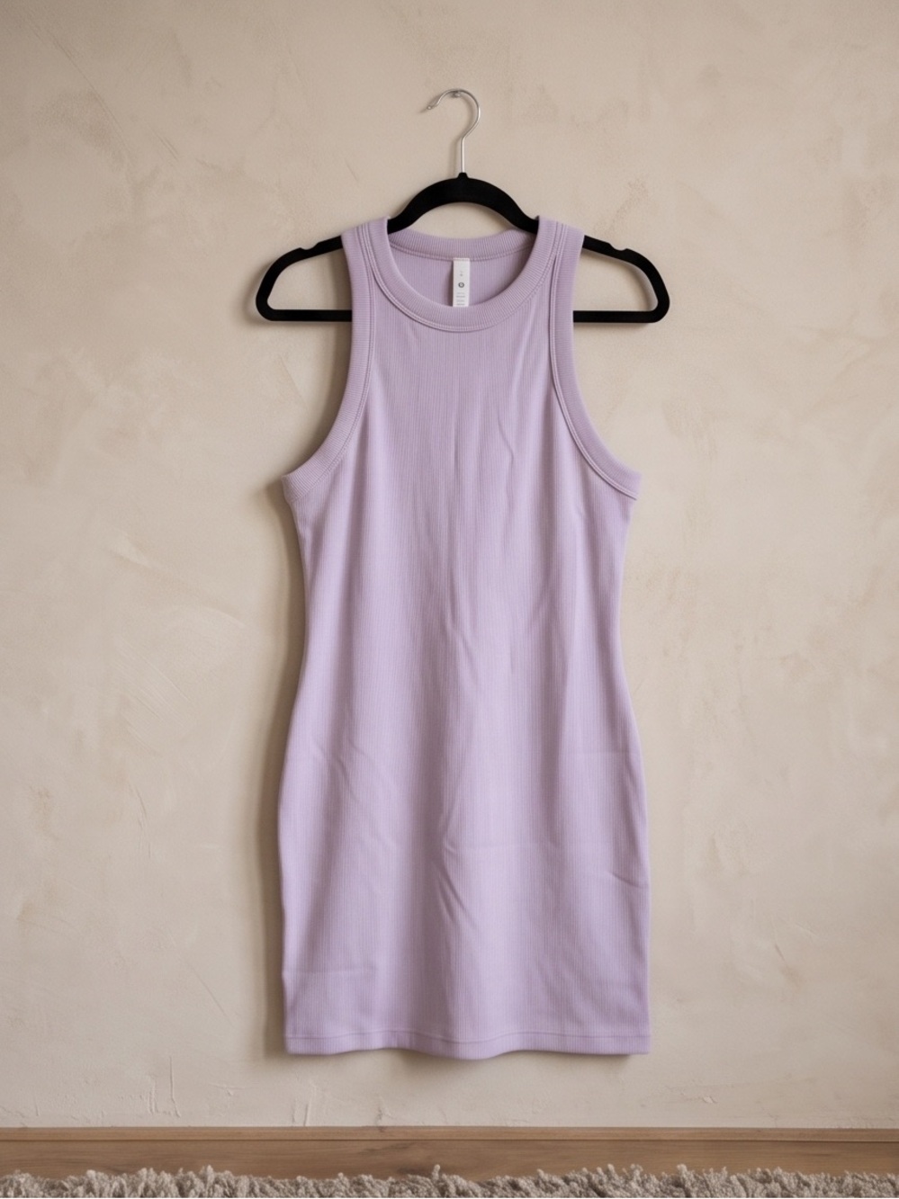 BNWT LULULEMON Sleeveless Ribbed Tank Dress - Lavender